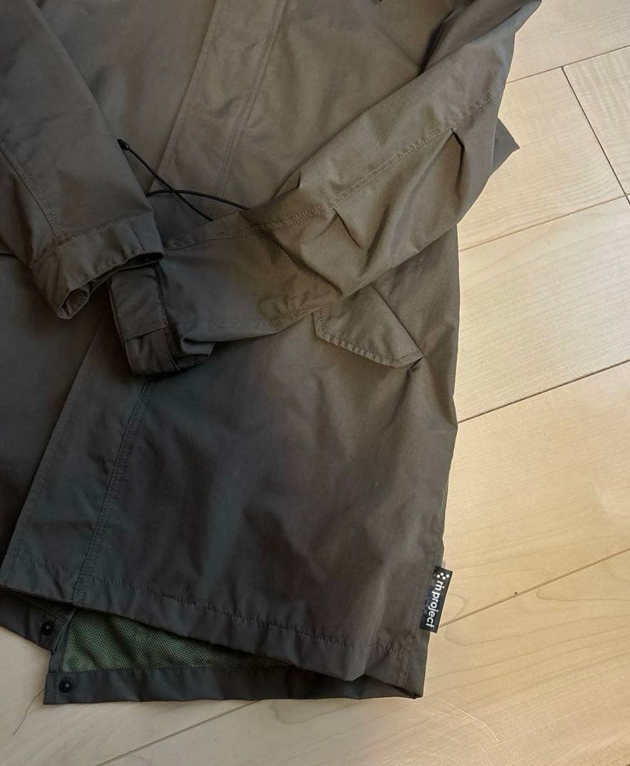 リンプロ カーキフード付きジャケット　リンプロジェクト