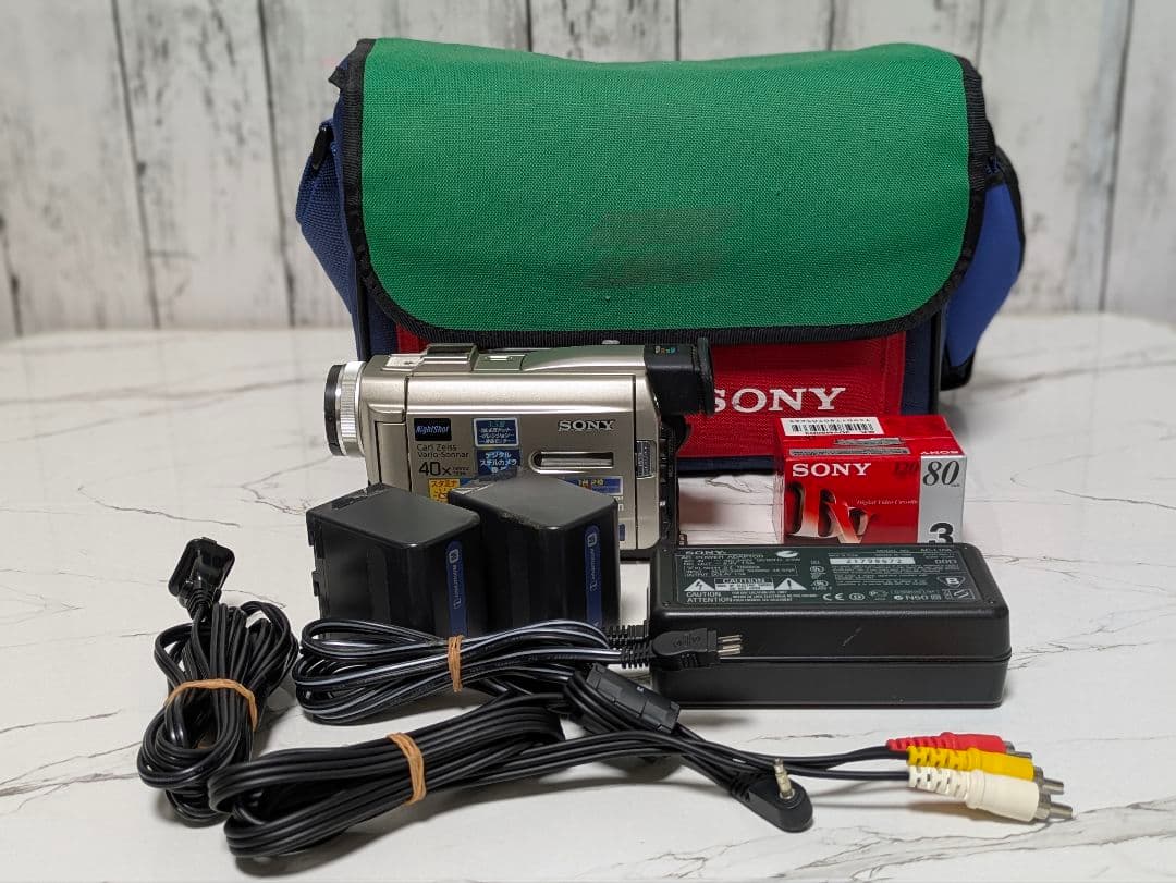 SONY　DCR-TRV10　MiniDV対応　豪華セット