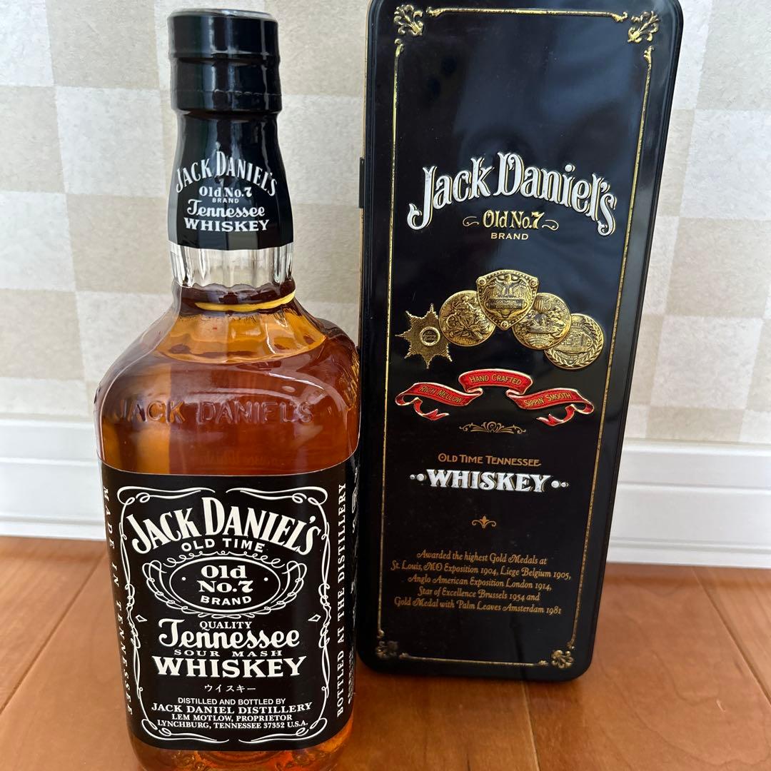 ジャックダニエル他ウイスキー3本セット