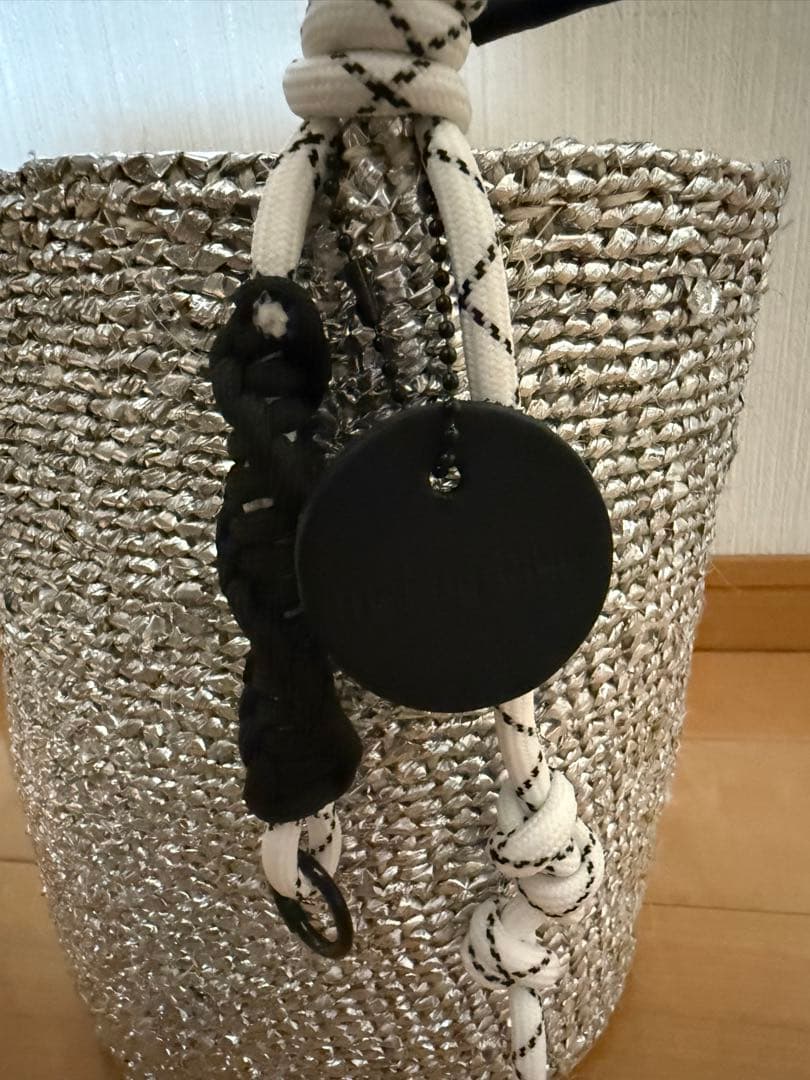 meong blue カゴバック