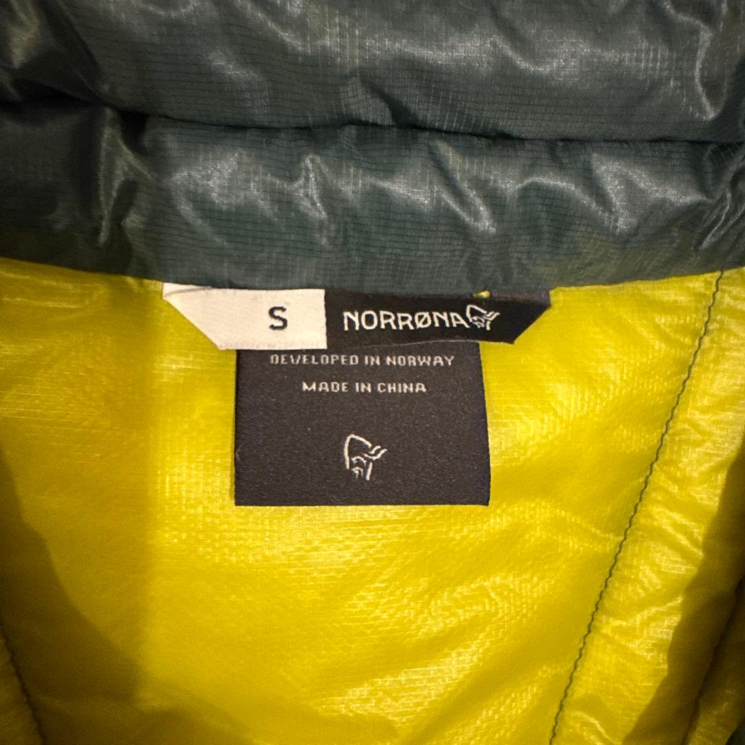 NORRONA ダウンベスト メンズ