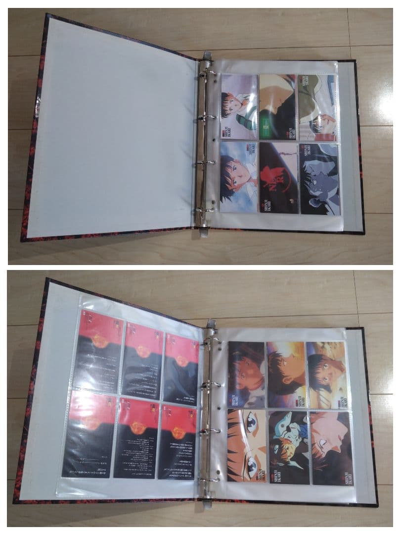 新世紀エヴァンゲリオン カードダスマスターズワイド 第1弾 専用バインダー付き