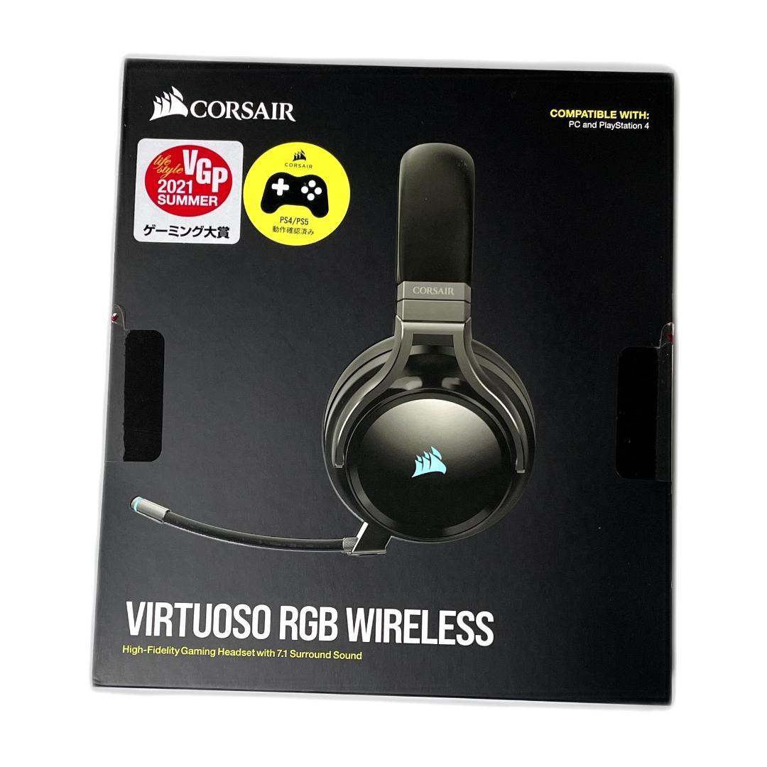 CORSAIR VIRTUOSO RGB WIRELESS カーボンブラック