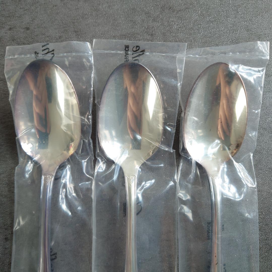 希少 クリストフル マルメゾン 未開封 ティースプーン 3点