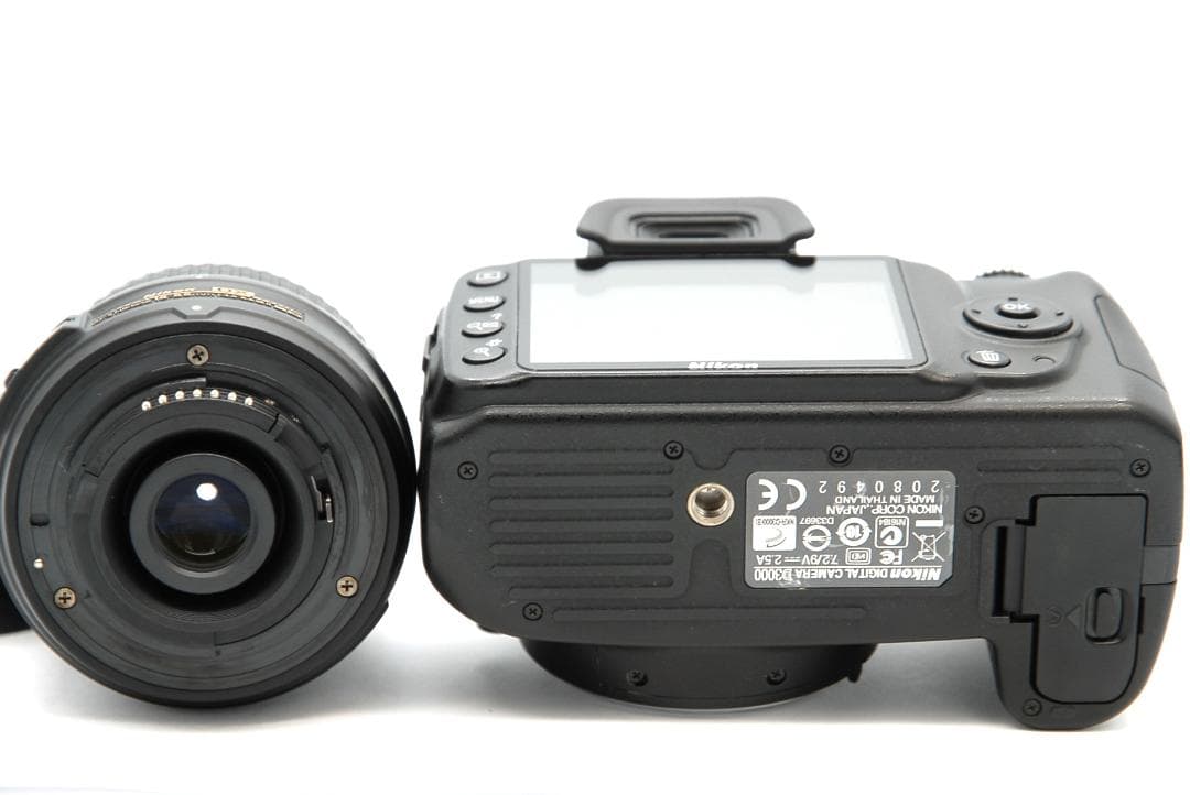 Nikon D3000 レンズセット 18-55mmGⅡ 美品 3435枚