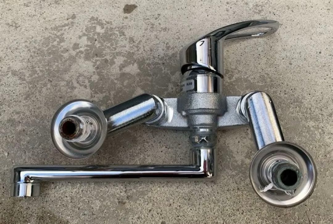 KVK シングルレバー式 キッチン用 混合水栓 KM5000T HJ09 壁付