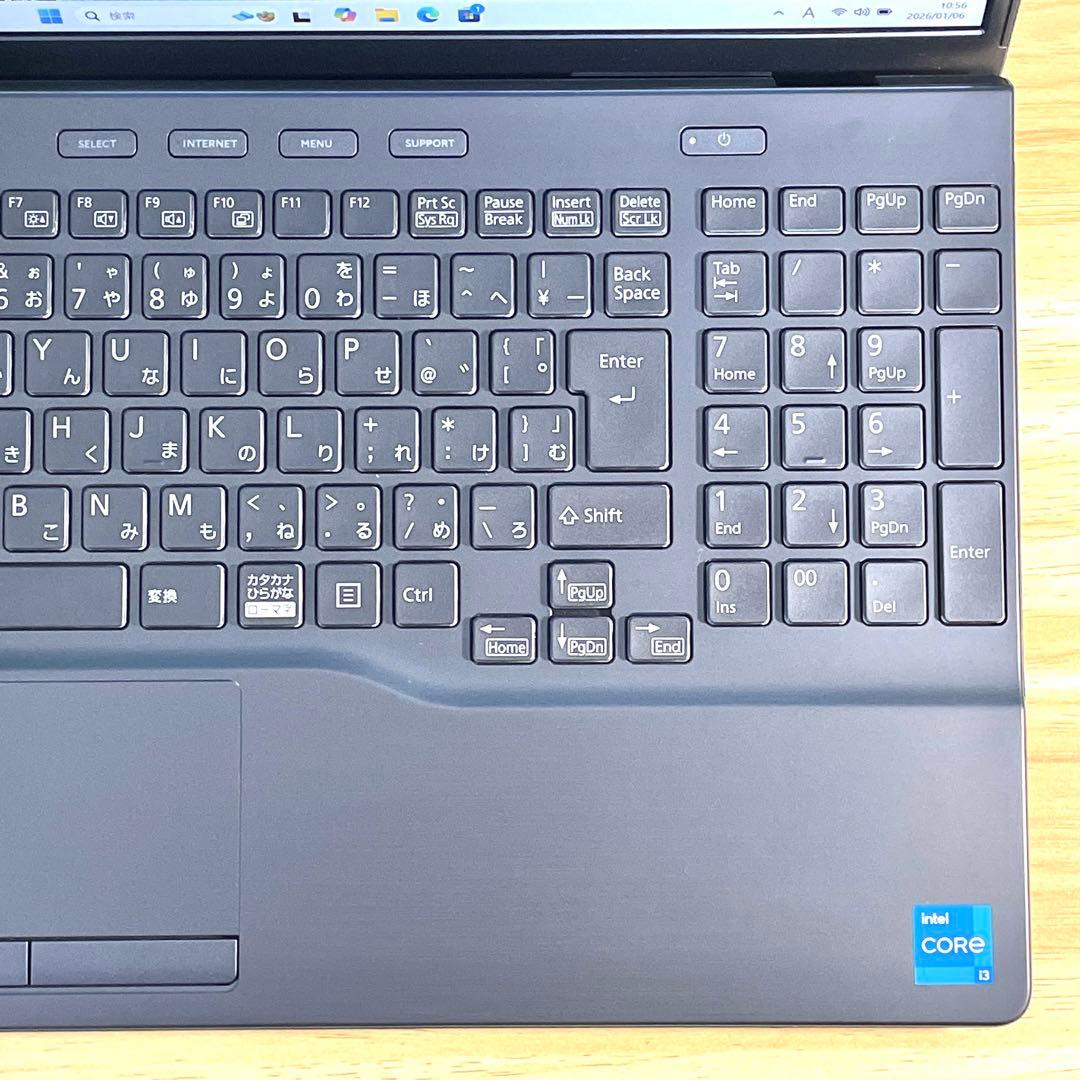 富士通 LIFEBOOK/Corei3-1215U/16GB/SSD512GB