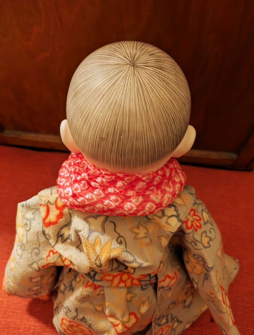 J*！様 昭和初期　12号 市松人形　在銘　ビスクドール　日本玩具人形類統制協会
