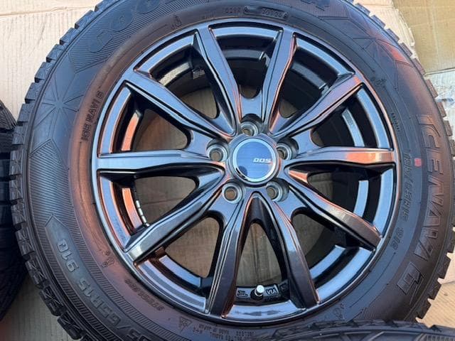 セレナ ノア ヴォクシー スタッドレスタイヤセット 195/65R15 バリ山！