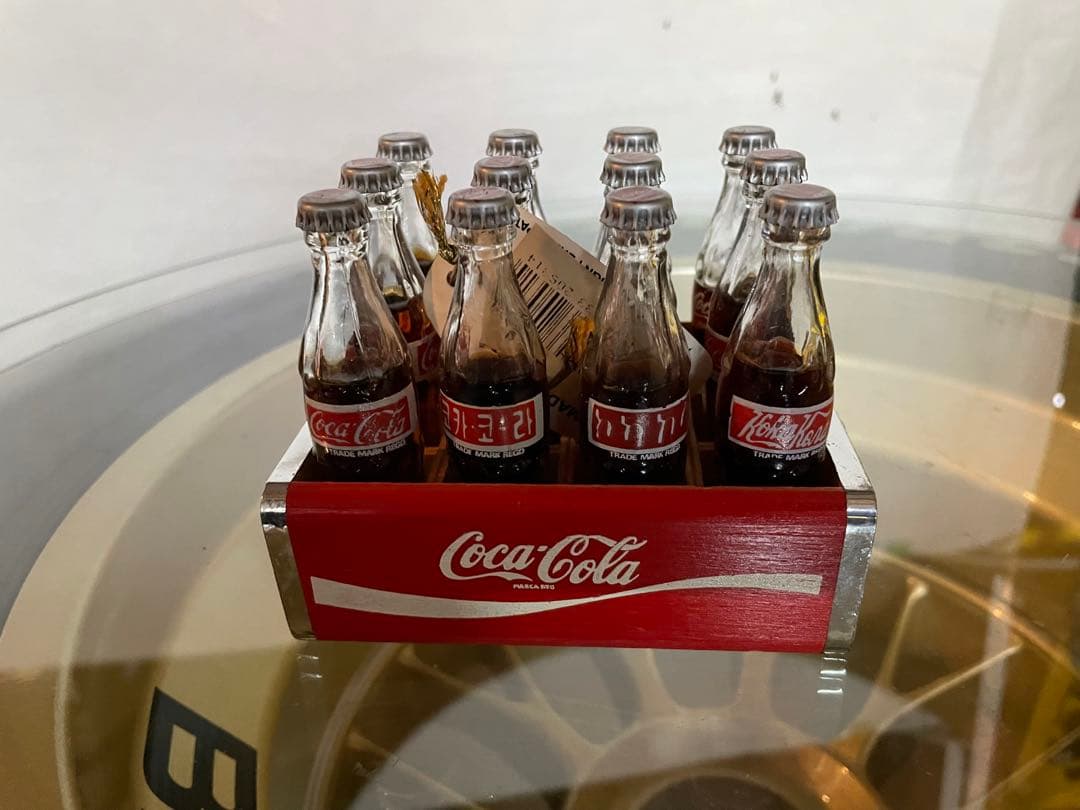 コカコーラミニチュアボトル&100周年記念ボトル？