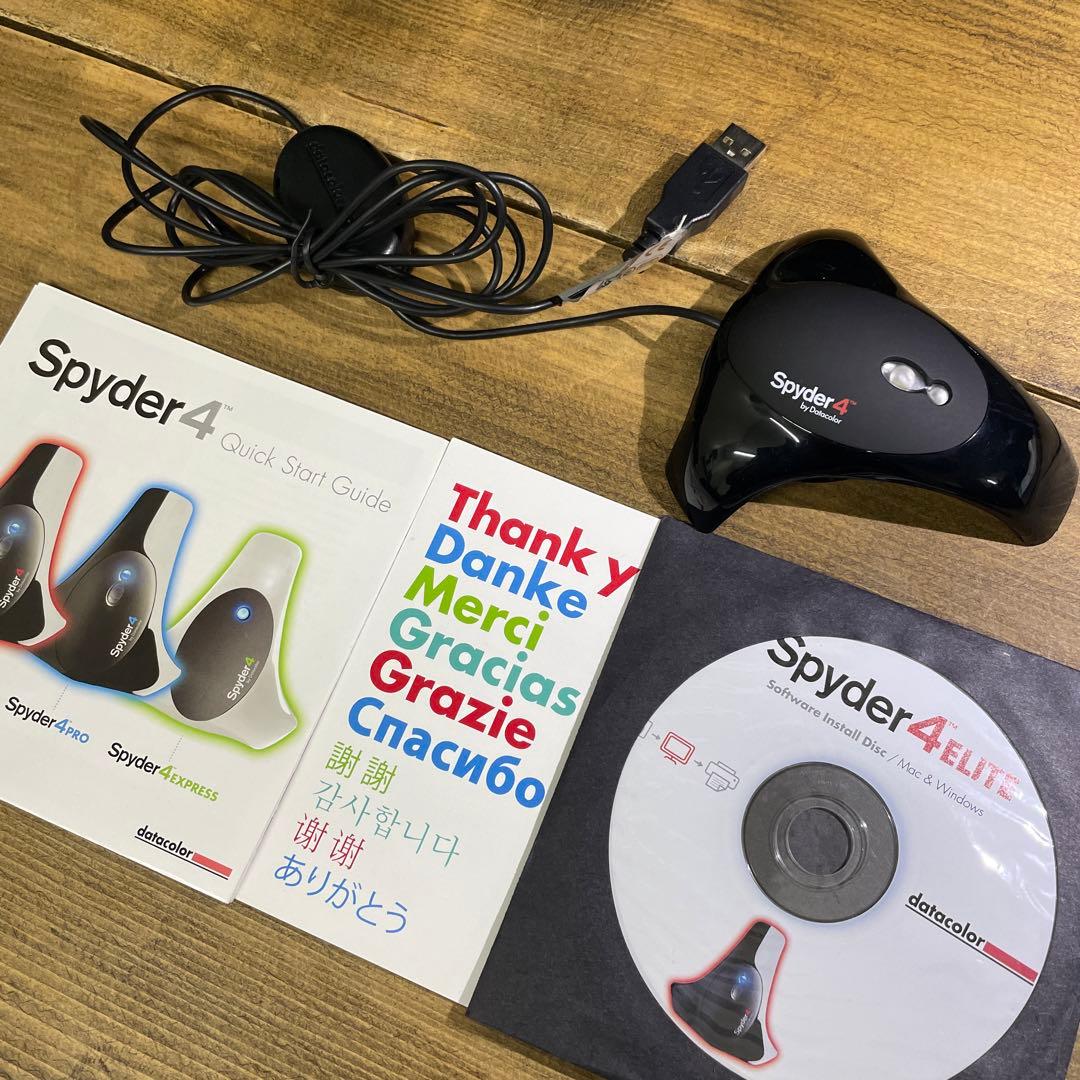 datacolor Spyder4ELITE USBディスプレイキャリブレーター