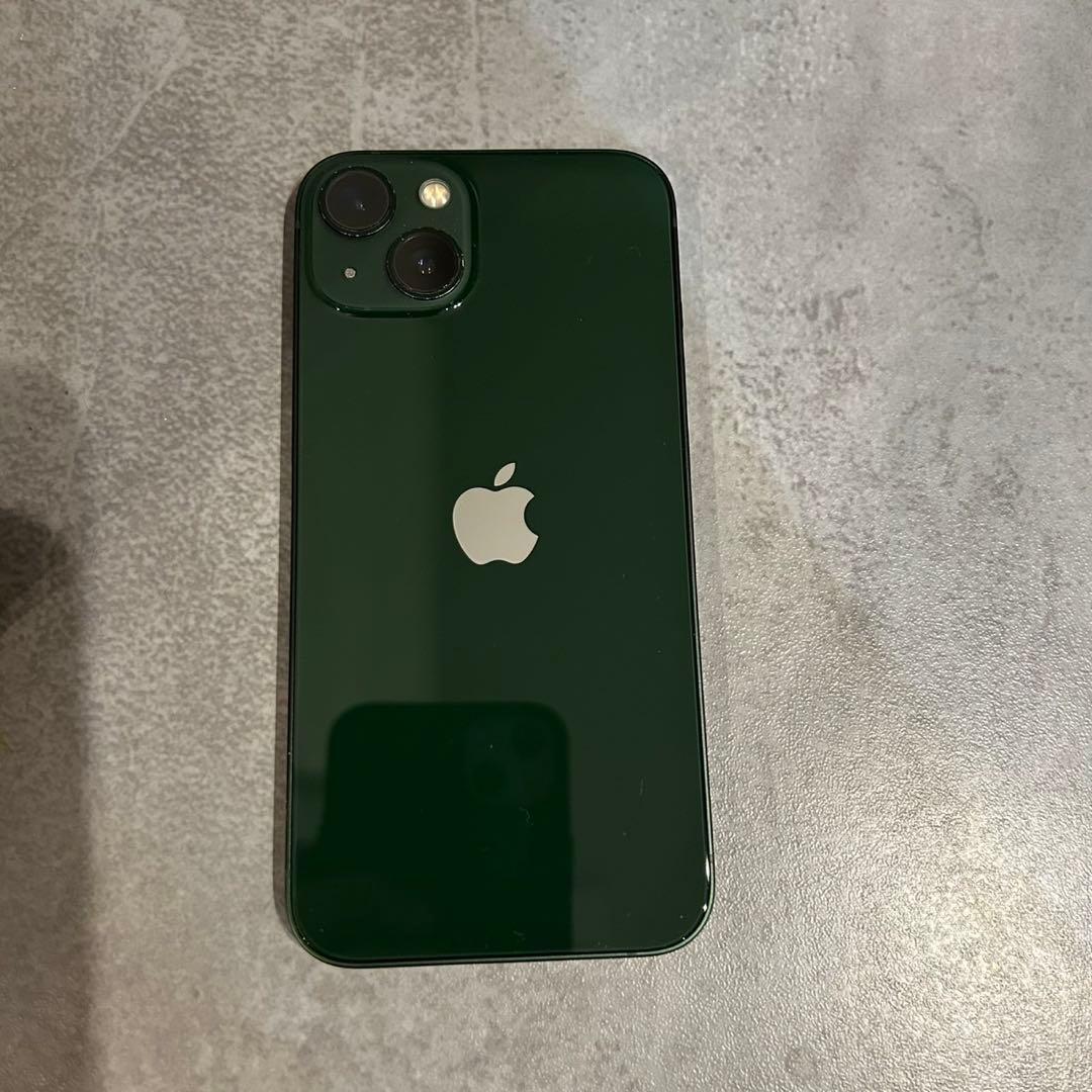(美品) iPhone 13 128GB グリーン SIMフリー