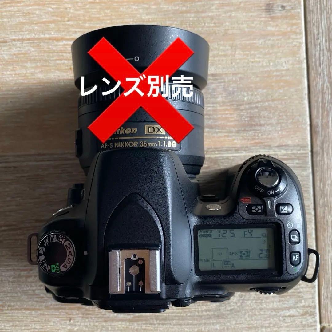 動作良好 Nikon D80 ボディ