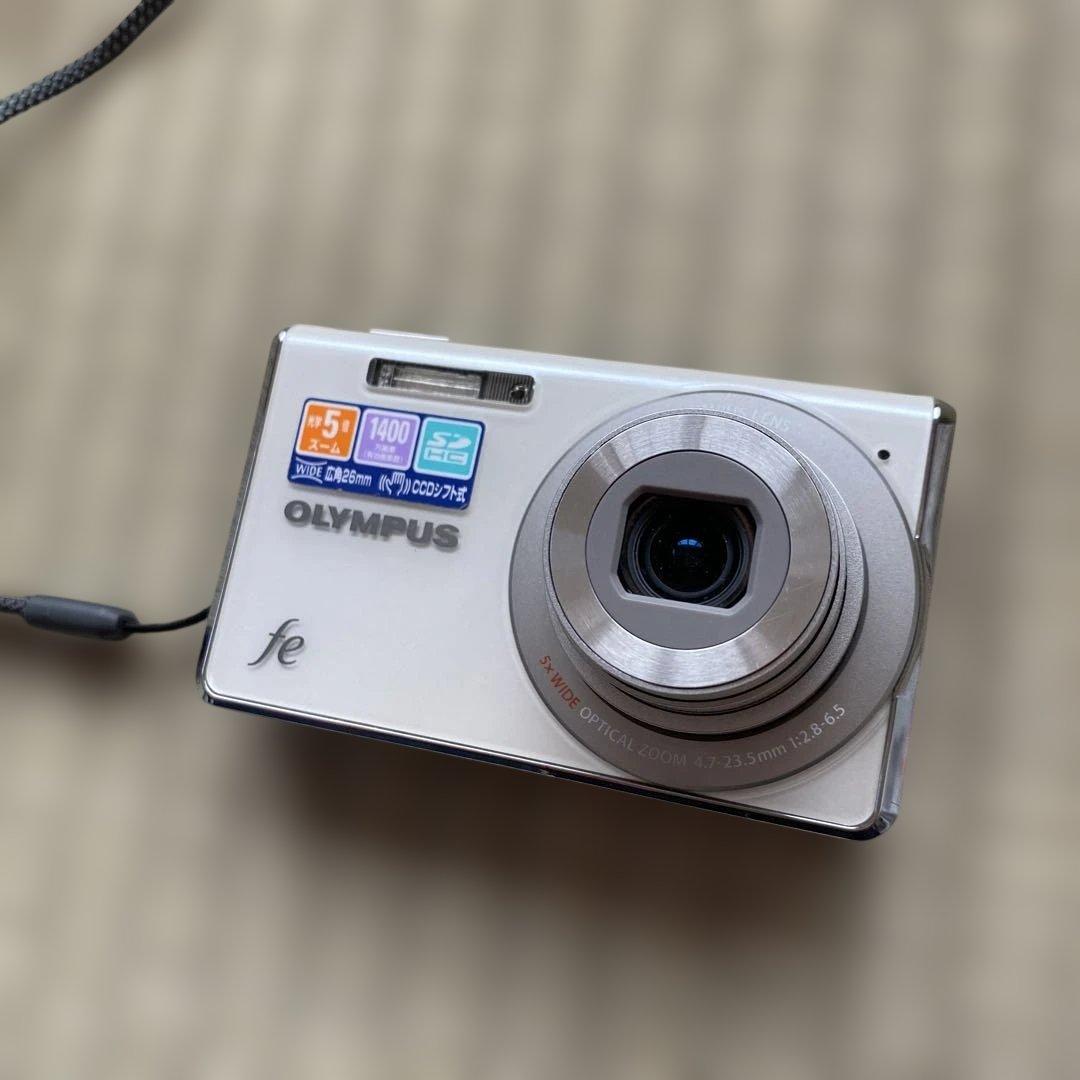 OLYMPUS FE-5030 コンパクトデジタルカメラ ピンク 動作品