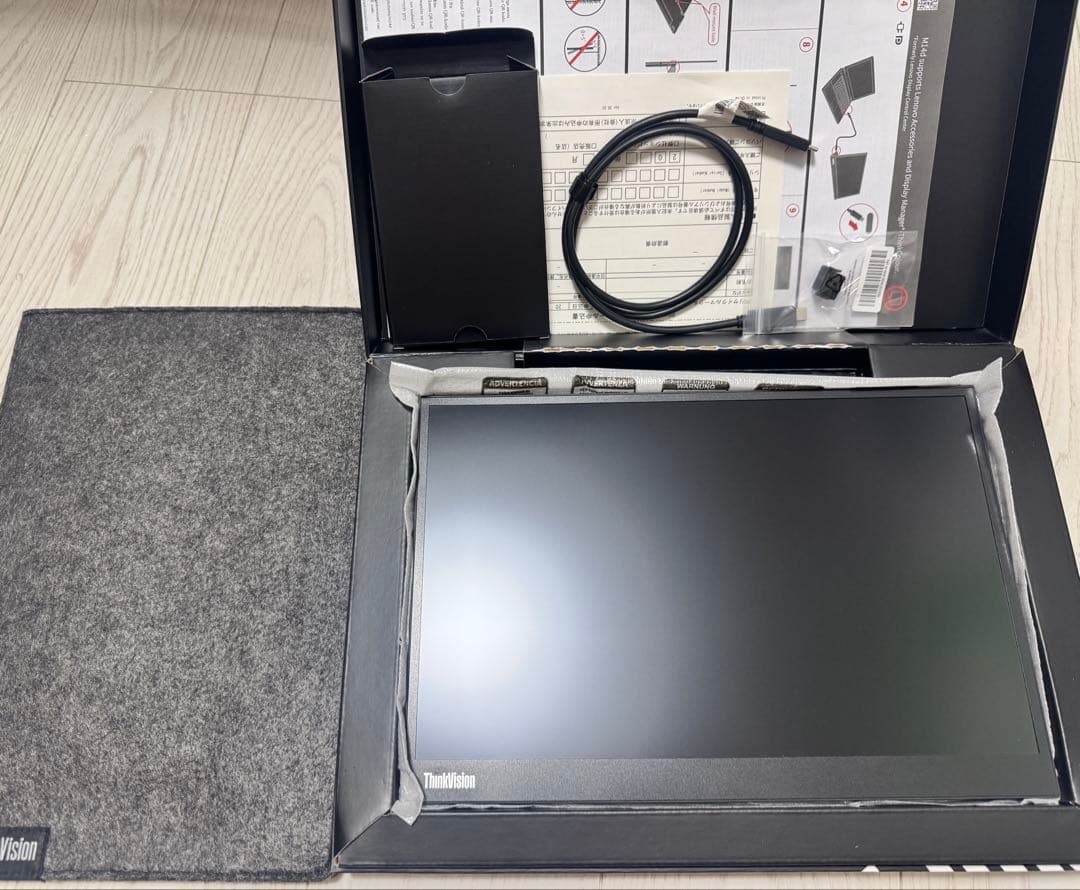 Lenovo ThinkVision M14d 保証付美品