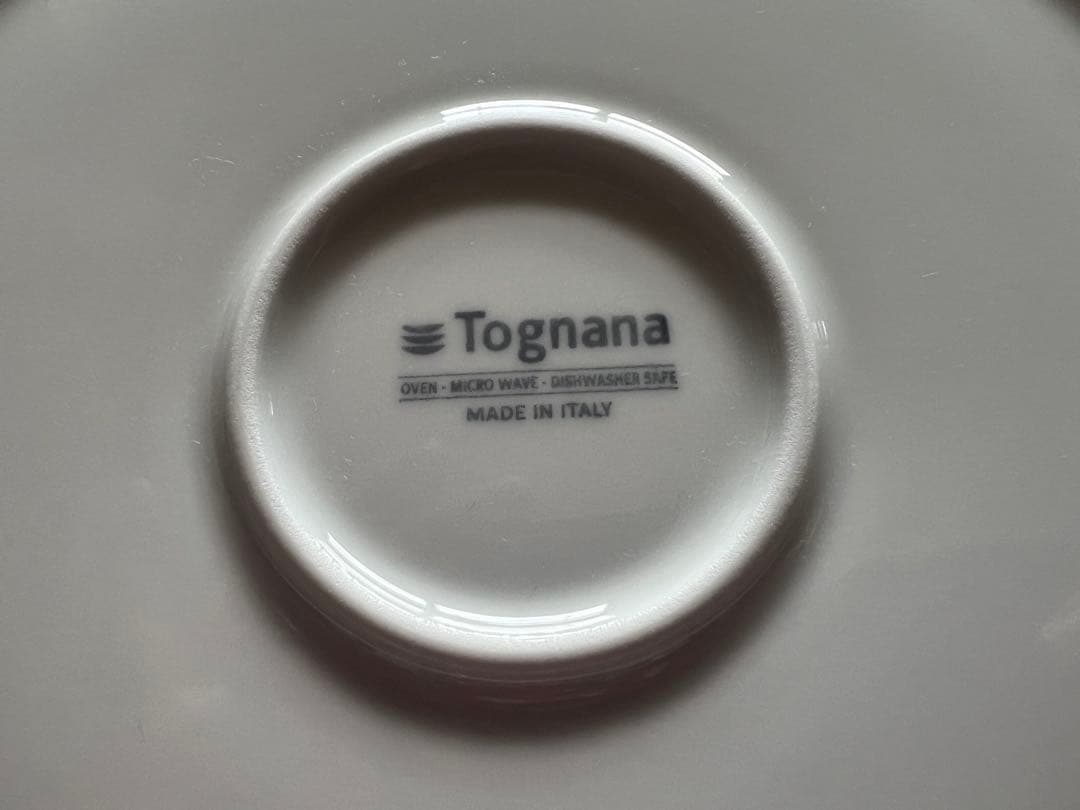 Tognana ホワイトオーバル皿5枚セット