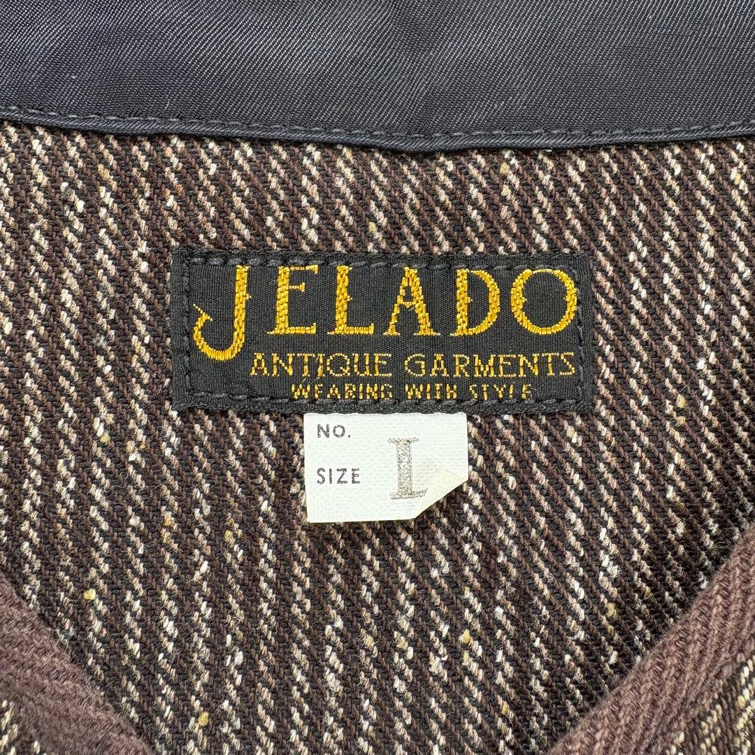 美品 JELADO ビーチクロスベスト ブラウンズビーチ