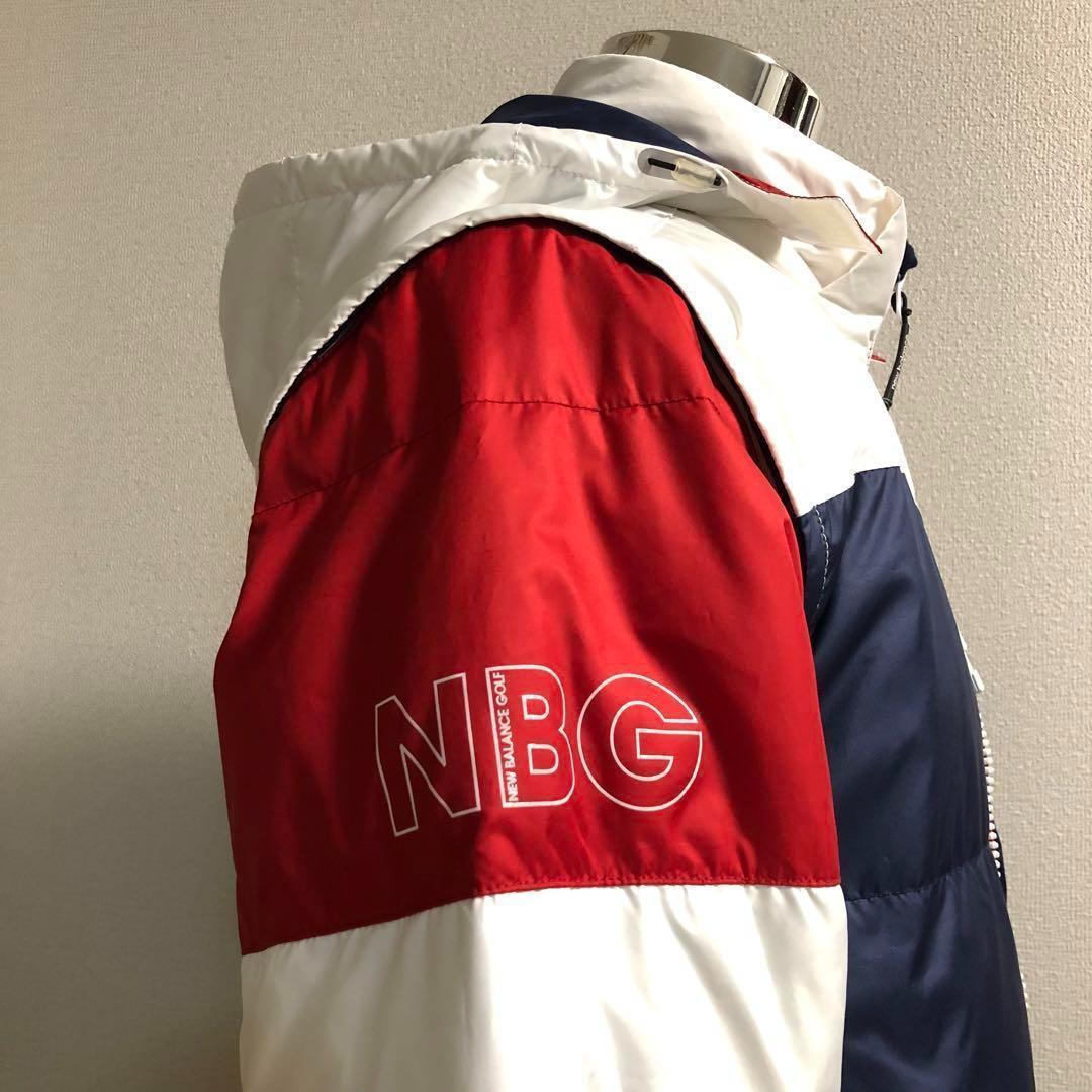 美品 ニューバランスゴルフ 2way ダブルジップ ダウンジャケット サイズ6