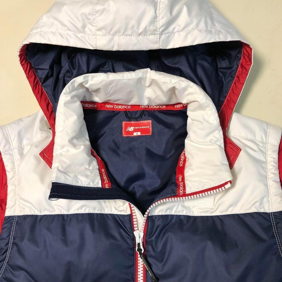 美品 ニューバランスゴルフ 2way ダブルジップ ダウンジャケット サイズ6