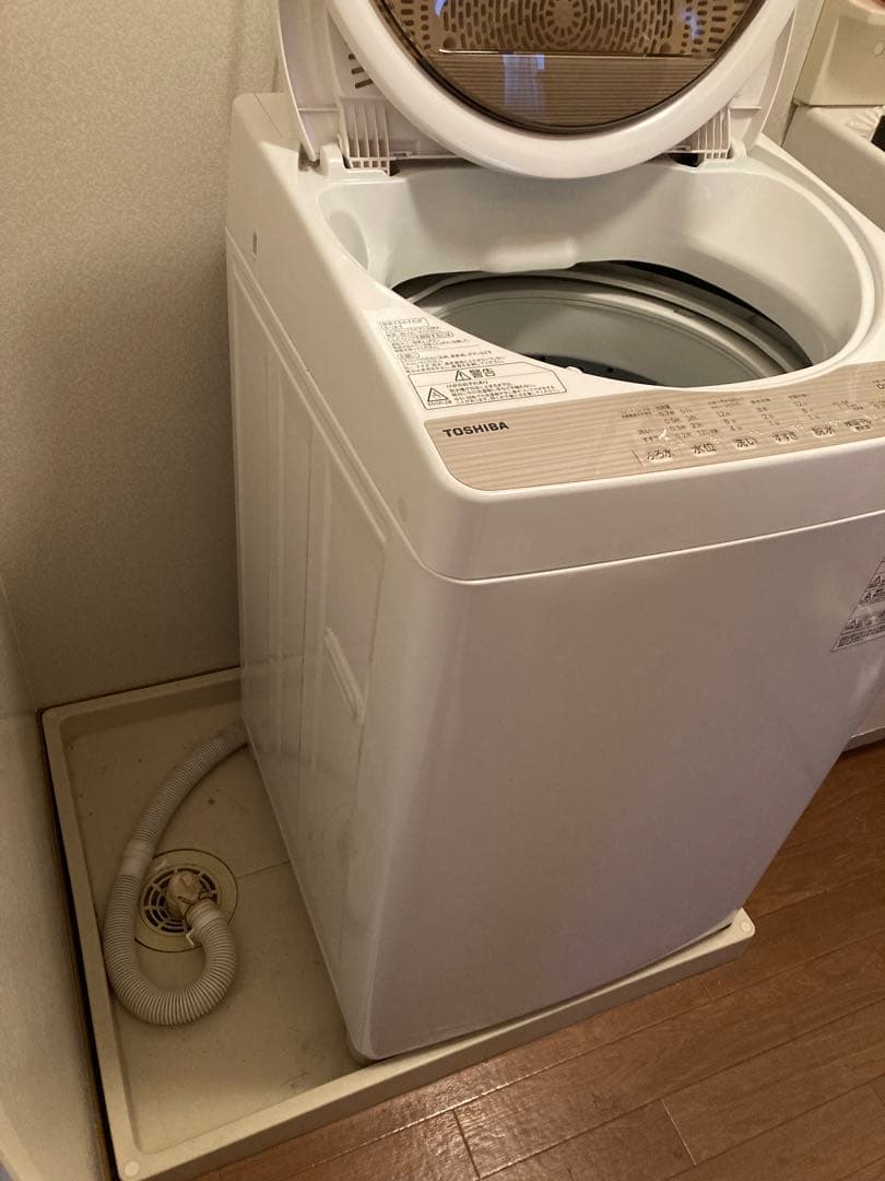 TOSHIBA 縦型洗濯機 容量6kg(送料込み)