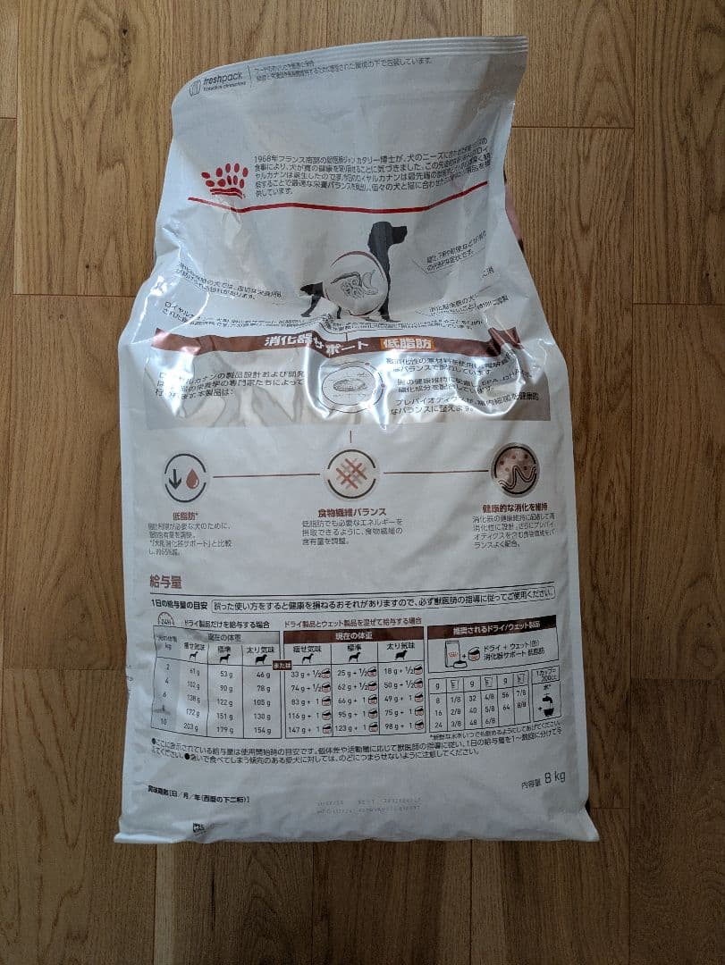 ロイヤルカナン　消化器サポート　8kg