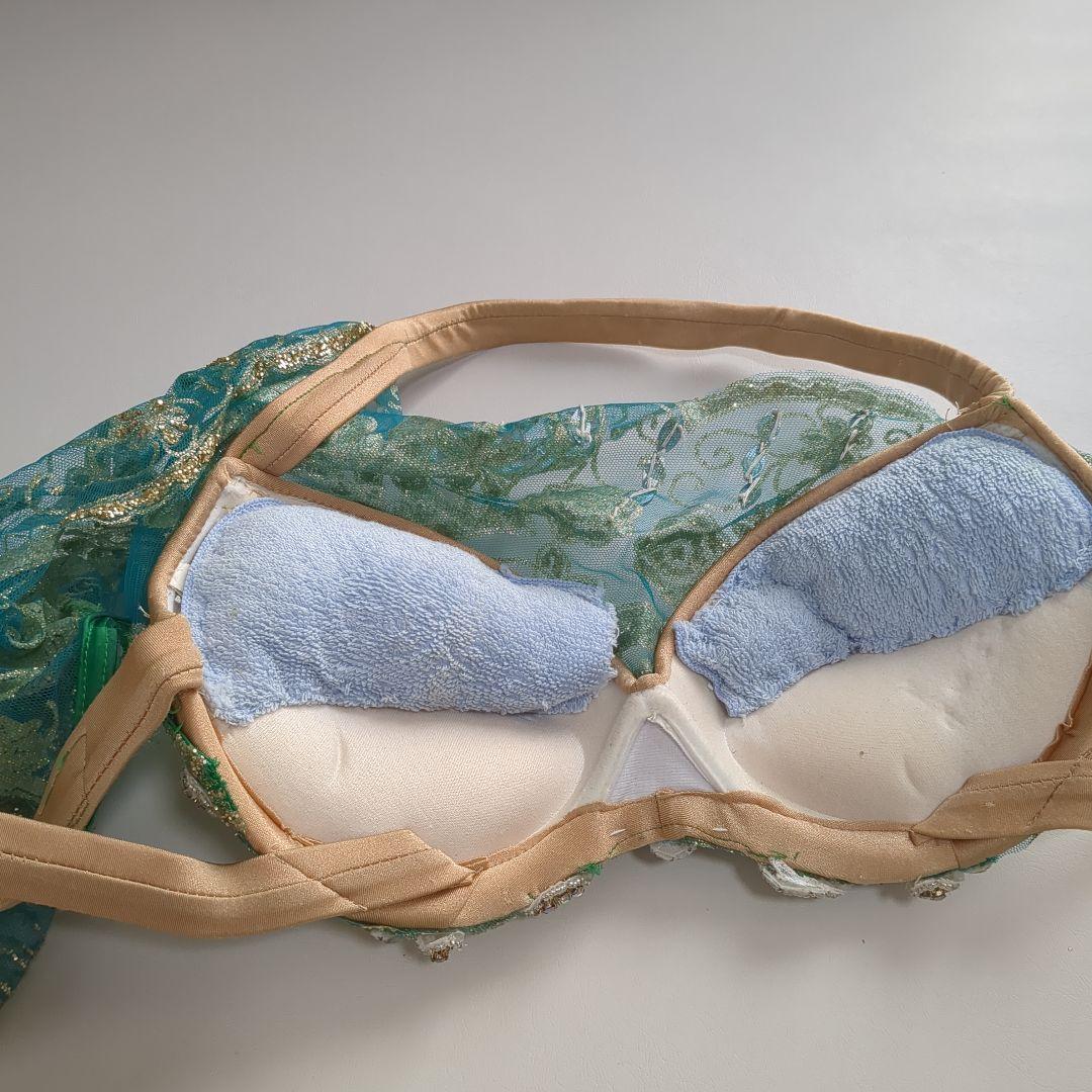 ベリーダンス セットアップ 緑