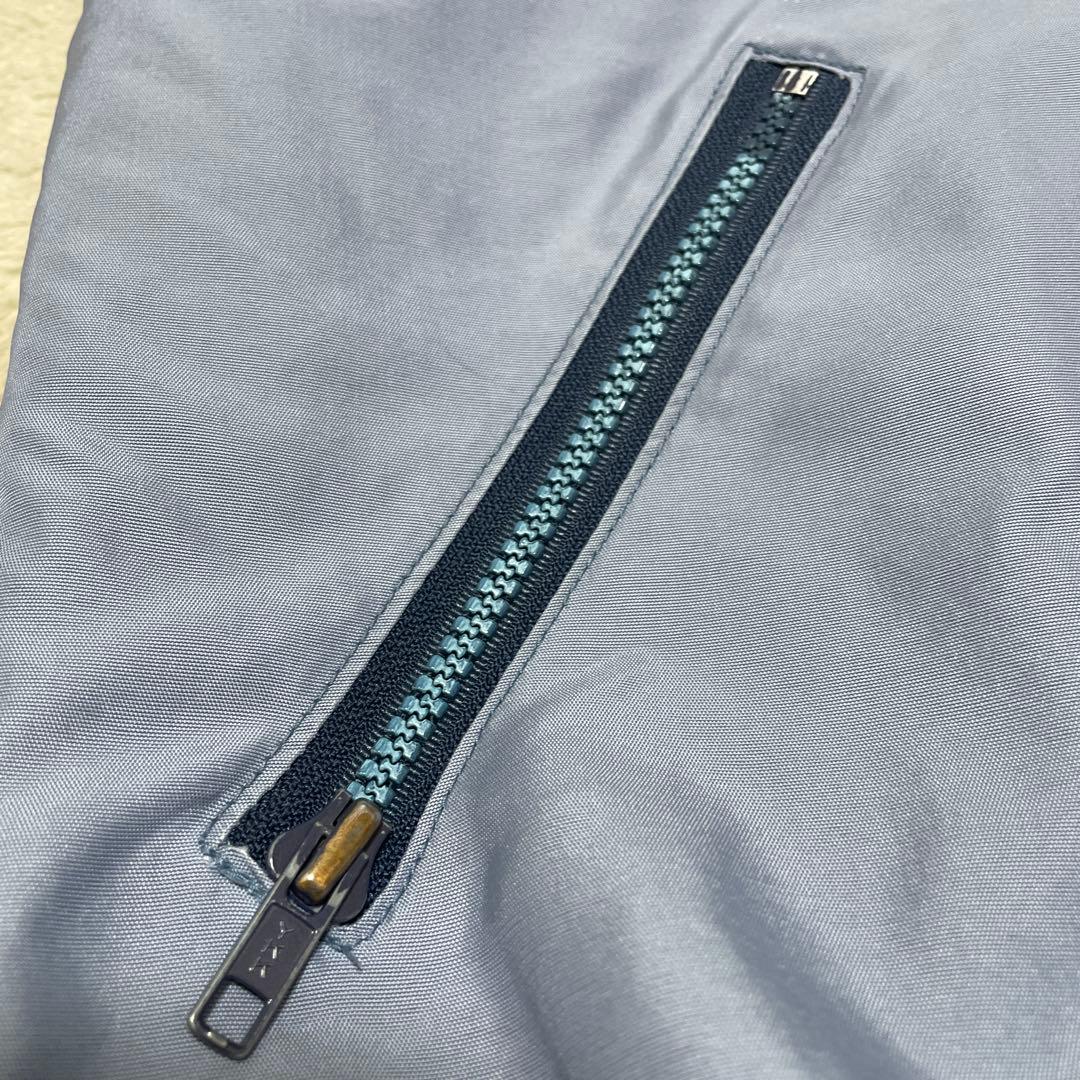 h*c様 パタゴニア シェルドシンチラジャケット デカタグ ブルーグレー