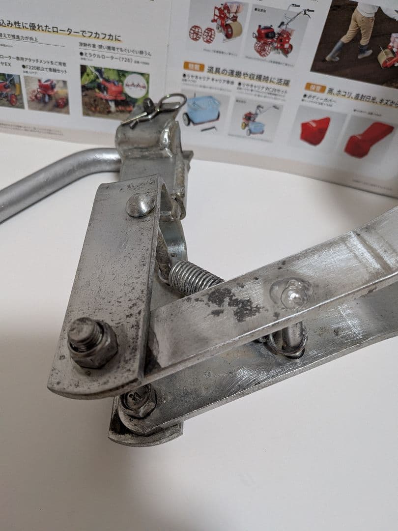 ホンダ「こまめちゃん！」耕運機 車輪③型 。抵抗棒付ですよ〜♪