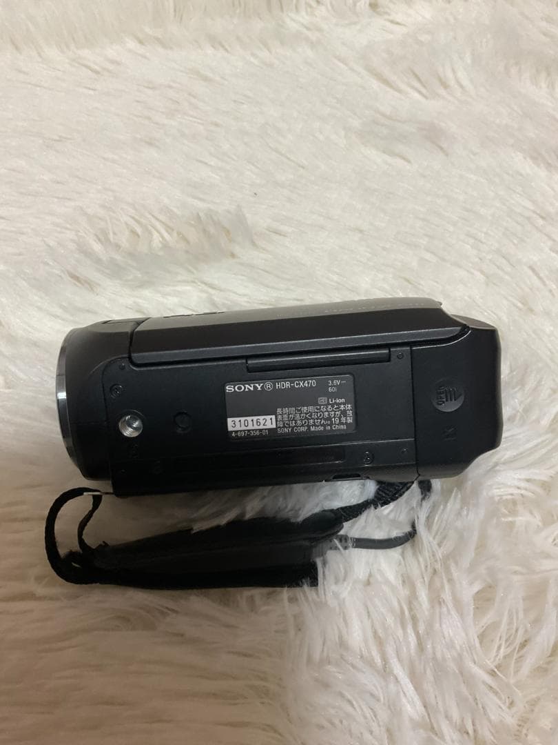 【簡易動作確認済】SONY HDR-CX470 ビデオカメラ ブラック