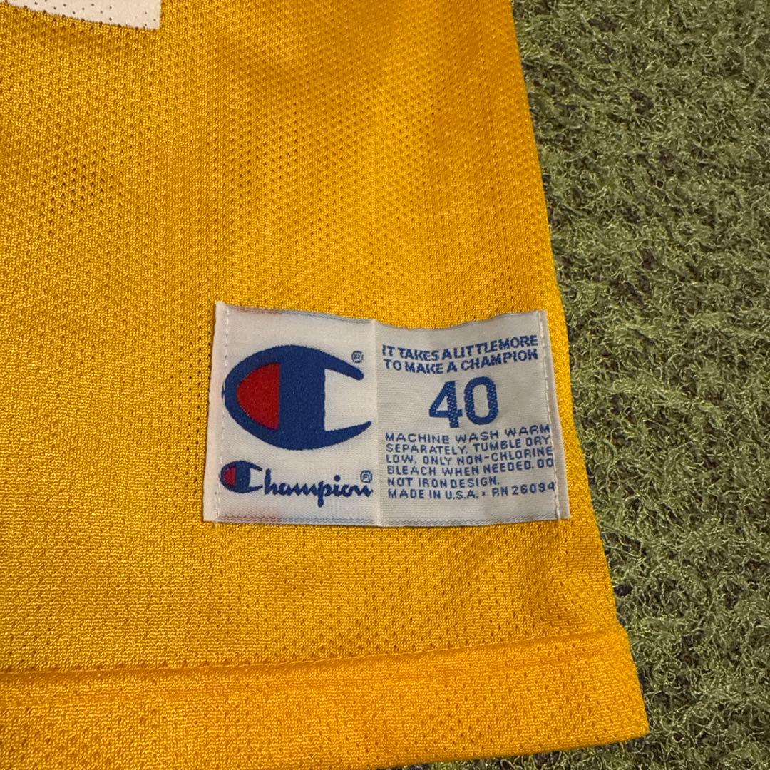 80's LA・レイカーズ マジック・ジョンソン レプリカユニフォーム イエロー