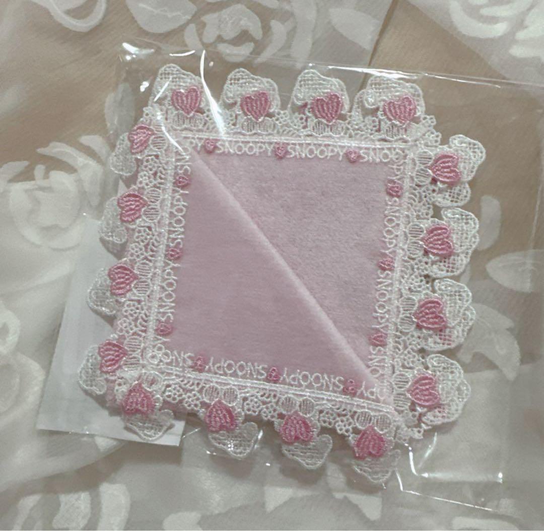 ✱専用✱近沢レース スヌーピー レースハンカチ 3枚セット