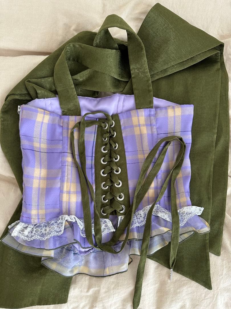 PAMEO POSE saturday night corset 紫