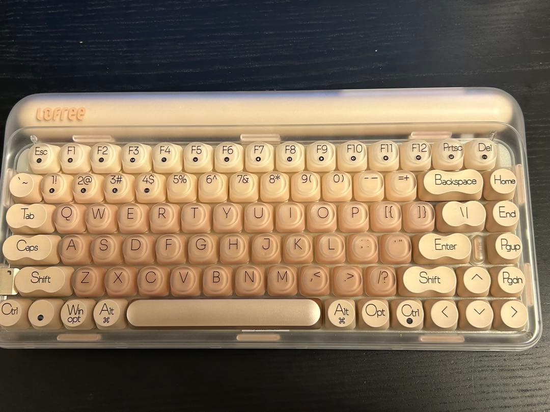 【新品未開封】 すぐ配送:LOFREE ワイヤレスキーボード　ファンデーション