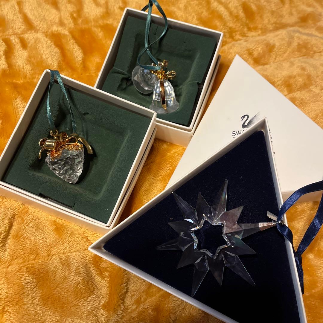 スワロフスキー 1997限定 Xmasオーナメント クリスタル