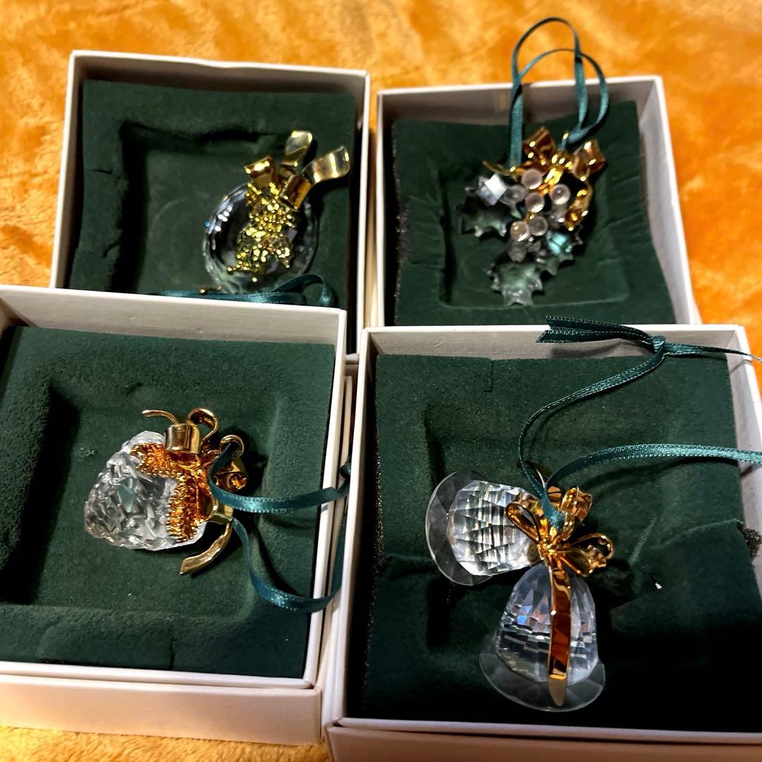 スワロフスキー 1997限定 Xmasオーナメント クリスタル