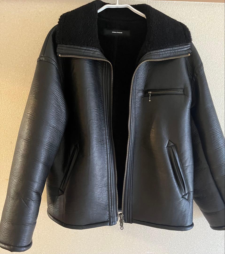 《WEB限定追加》フェイクレザーボアブルゾンJOURNAL STANDARD