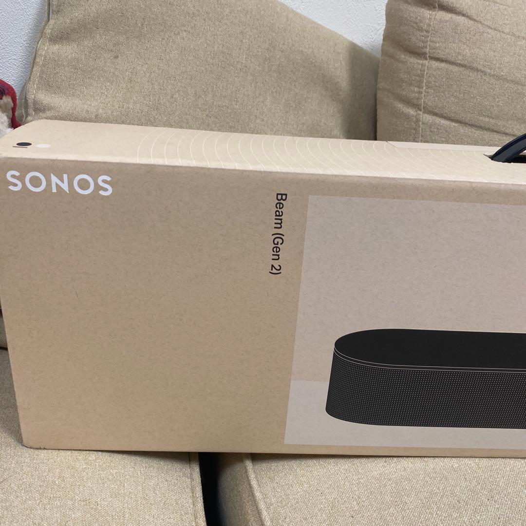SONOS Beam gen 2(Gen 2)　黒　サウンドバー