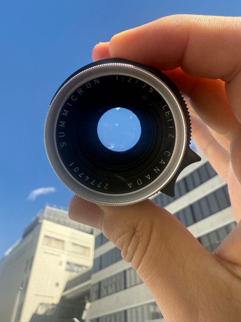 [美品]ライカ ズミクロン M35mm f2 6枚玉