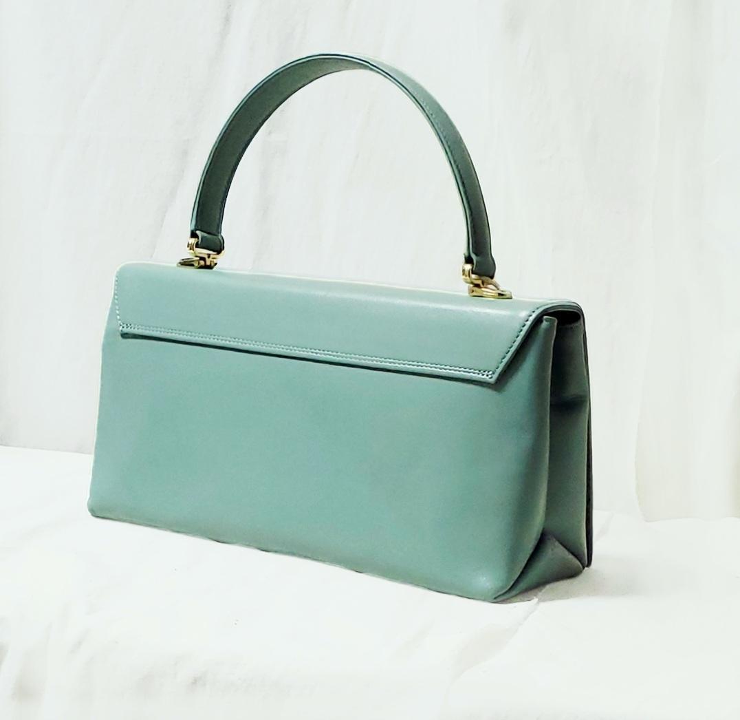 Paul Smith ミントグリーン ハンドバッグ　パーティー　結婚式