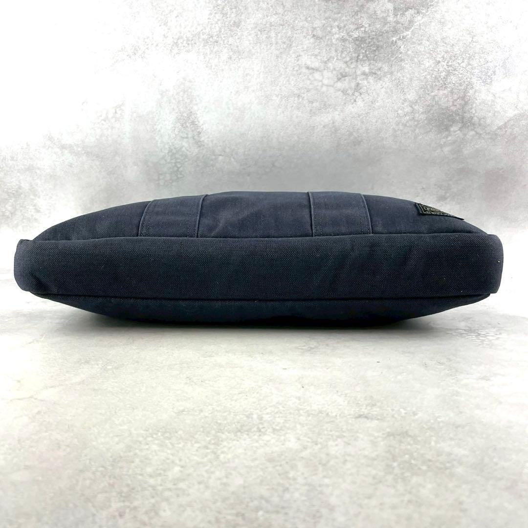 PORTERポータースモーキー ビジネスバッグ デニムネイビーブラック 多収納