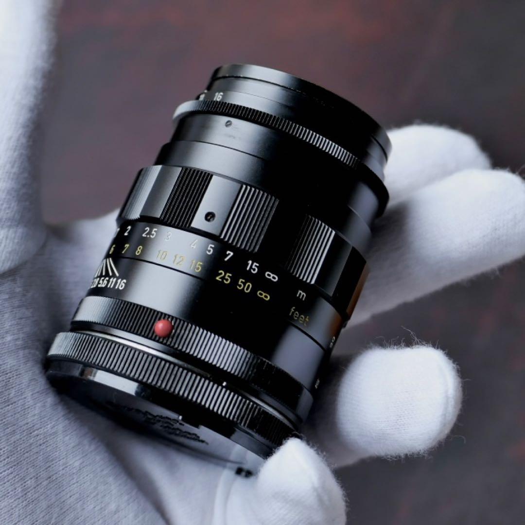 Leica(ライカ) テレエルマリート 90mm/F2.8(極美)&純正フード