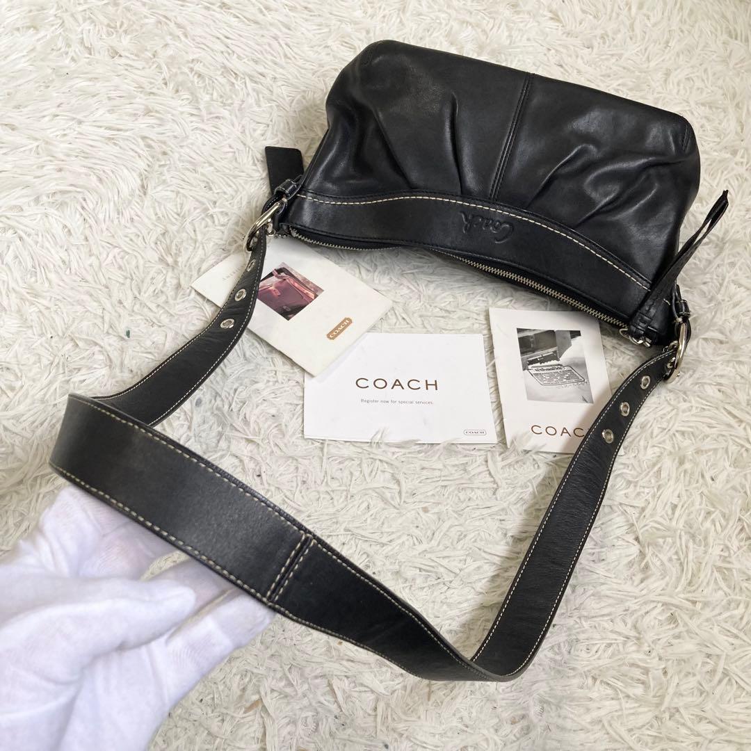極美品 vintage coach old archive 2way アシュレイ