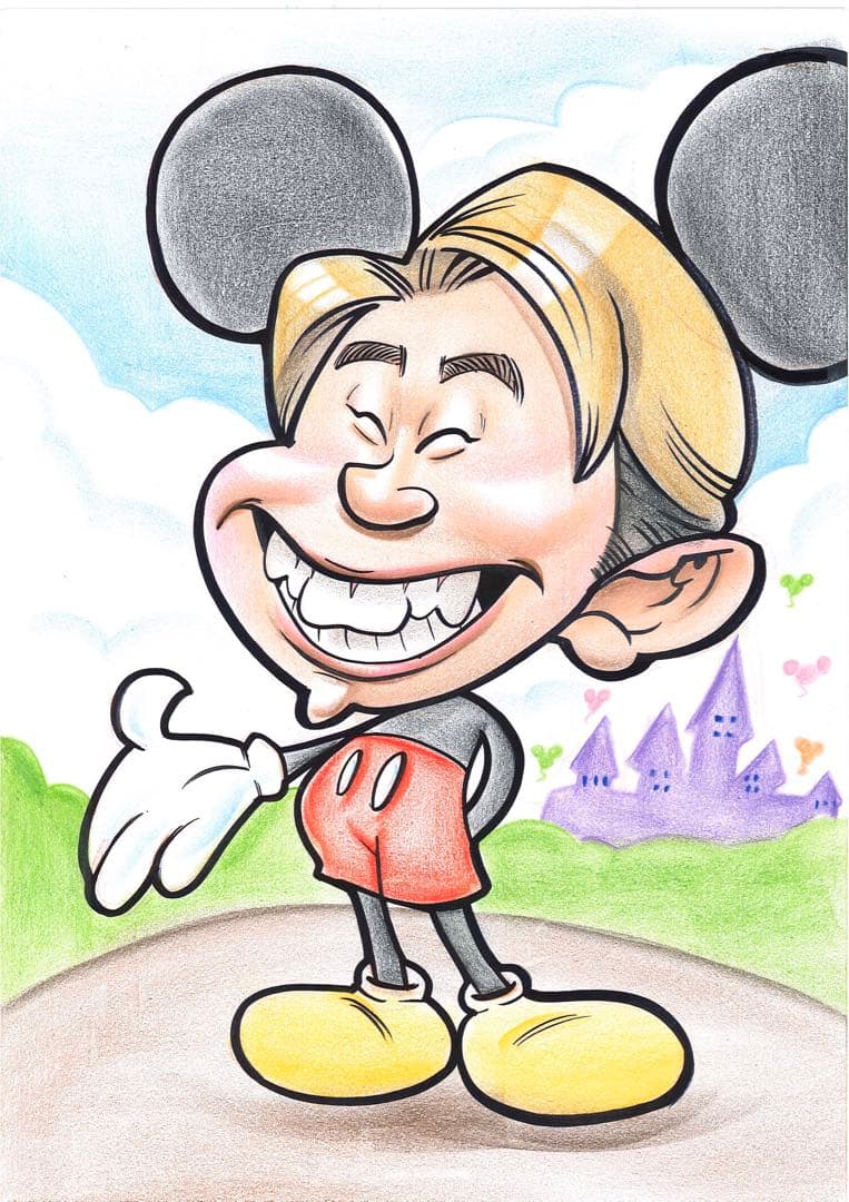 世界で1枚の手描きのオーダーメイド似顔絵★アレンジok★プレゼント★お祝い