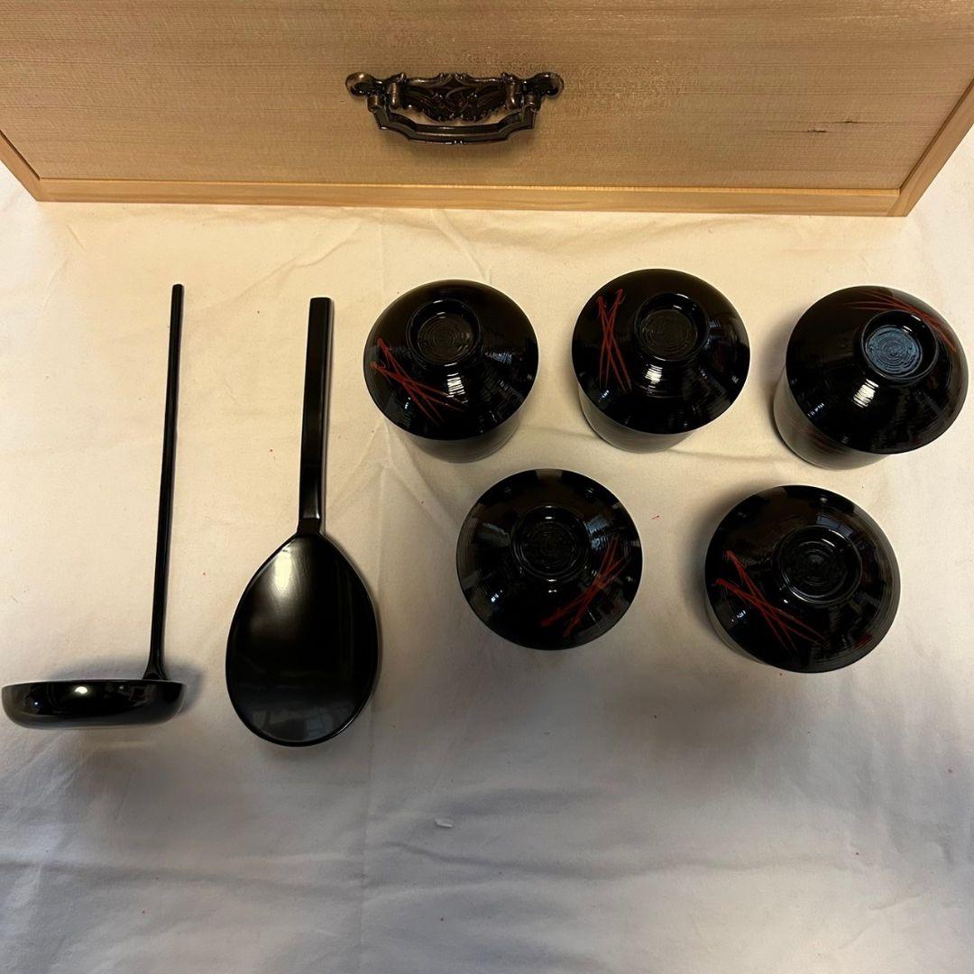 茶道具☆中山塗　茶懐石道具一揃　宗明作　未使用保管品