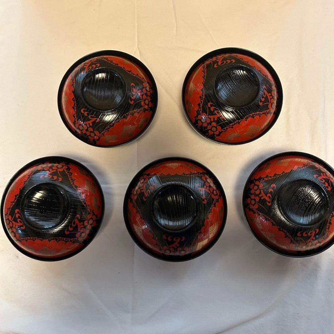 茶道具☆中山塗　茶懐石道具一揃　宗明作　未使用保管品