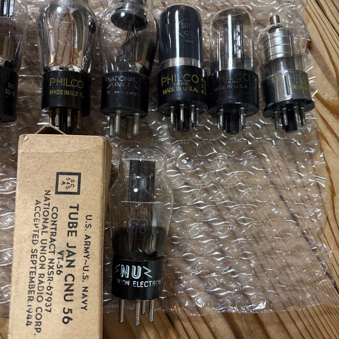 真空管セット　アメリカ製　10本セット