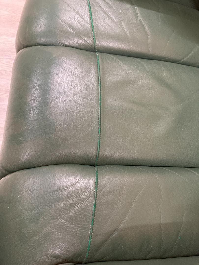 ミ*ン様 冨士ファニチア　FUJI FURNITURE 　本革　1人掛けソファ