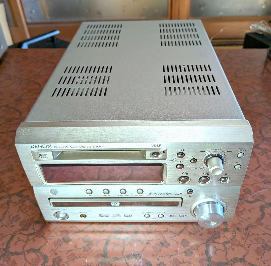 美品★DENON D-MA5DV ミニコンポ 本体のみ