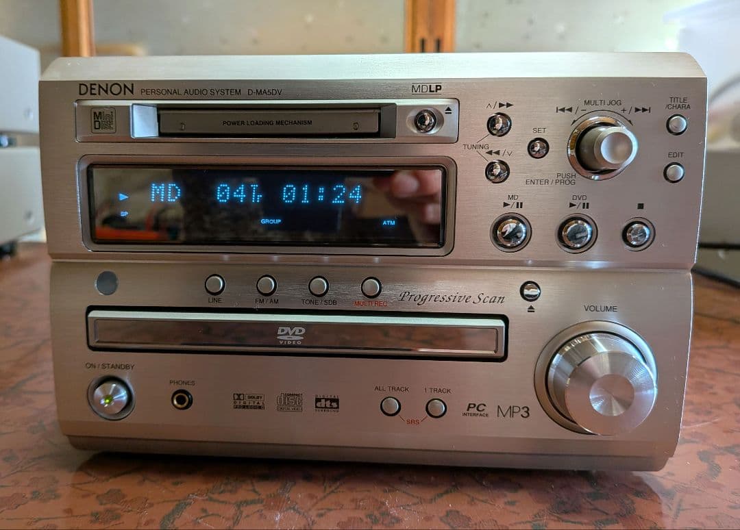 美品★DENON D-MA5DV ミニコンポ 本体のみ