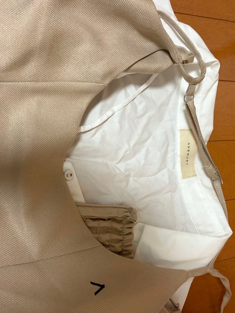 ワンピース ANDMARY Betty layered dress